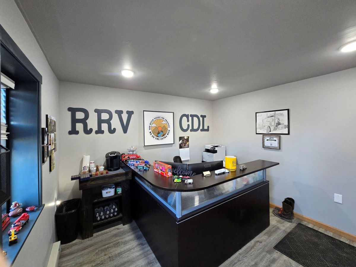 The Red River Valley CDL office in Glyndon, Minnesota